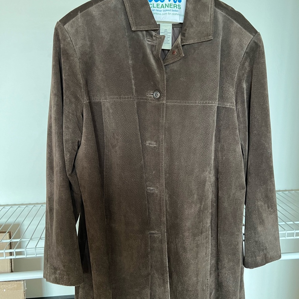 Vintage Authentic Original Cherokee Brown leather jacket